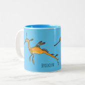 Tasse 2 Couleurs Illustration Weedy seadragon (Devant gauche)