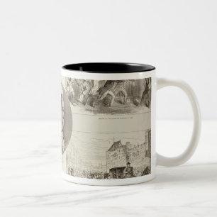 Tasse 2 Couleurs Illustrations des attaques sur la Reine Victoria