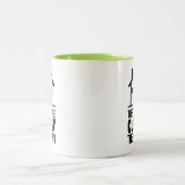 Tasse 2 Couleurs Ils Me Voient Fermer L'Agent Immobilier (Centre)