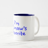Tasse 2 Couleurs Im bleu préféré de Memaws (Devant droit)