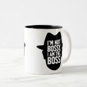 Tasse 2 Couleurs I'm Not Bossy, I Am The Boss (Devant droit)