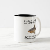 Tasse 2 Couleurs  I'm thinking about CATFISH (Devant droit)