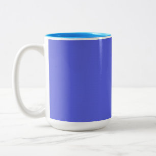 Tasse 2 Couleurs image avec couleur bleue