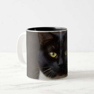 Tasse 2 Couleurs Image Cat