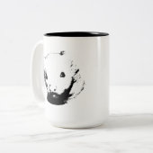 Tasse 2 Couleurs Image du Ferret migre (Devant gauche)