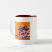 Tasse 2 Couleurs Image du groupe du globe-trotter de Harlem (Devant gauche)