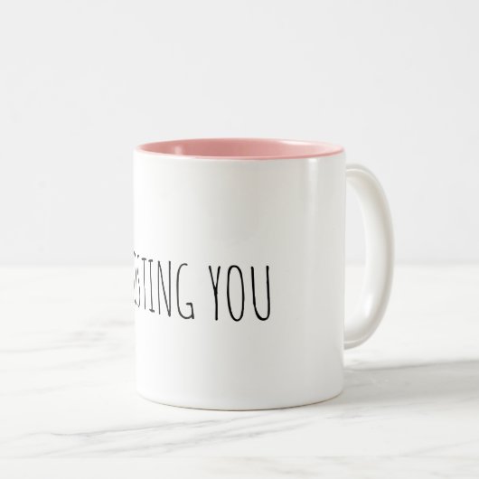 Tasse 2 Couleurs image fantôme vous (Devant droit)