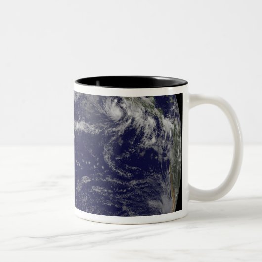 Tasse 2 Couleurs Image satellite de la Terre (Droit)