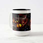 Tasse 2 Couleurs Imaginaire musical (Devant gauche)