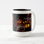 Tasse 2 Couleurs Imaginaire musical (Devant droit)