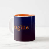 Tasse 2 Couleurs Imaginez le souffle (Devant gauche)