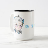 Tasse 2 Couleurs IMPACT GENSHIN NEUVILLETTE Chibi (Devant gauche)