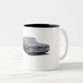 Tasse 2 Couleurs Impala du noir '59 Chevy (Devant droit)
