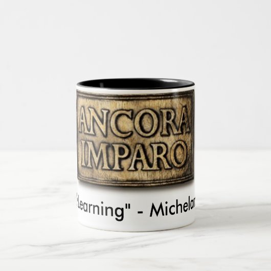 Tasse 2 Couleurs imparo d'ancora (Centre)