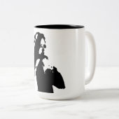 Tasse 2 Couleurs Impolite To Stare (Devant droit)