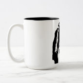 Tasse 2 Couleurs Impolite To Stare (Gauche)