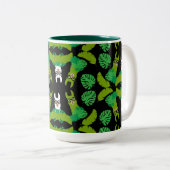 Tasse 2 Couleurs Impression à thème Llama (Devant droit)