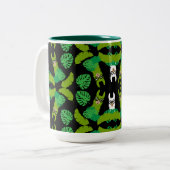 Tasse 2 Couleurs Impression à thème Llama (Devant gauche)