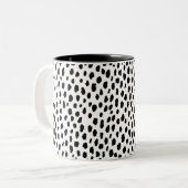 Tasse 2 Couleurs Impression dalmate (Devant gauche)