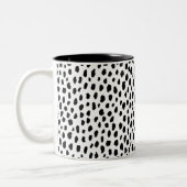 Tasse 2 Couleurs Impression dalmate (Gauche)
