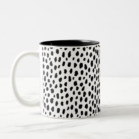 Tasse 2 Couleurs Impression dalmate (Gauche)