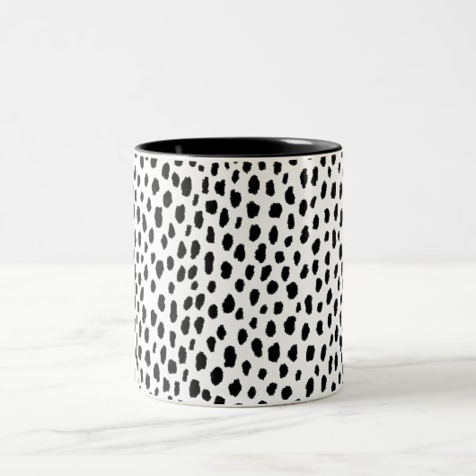 Tasse 2 Couleurs Impression dalmate (Centre)