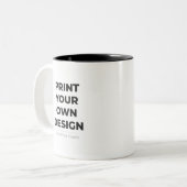 Tasse 2 Couleurs Impression personnalisée | Impression de mon propr (Devant gauche)