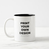 Tasse 2 Couleurs Impression personnalisée | Impression de mon propr (Gauche)
