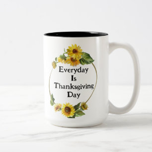 Tasse 2 Couleurs Impression recto verso EIDT Chaque jour est le jou