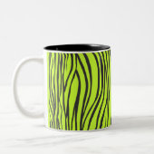 Tasse 2 Couleurs impression zèbre (Gauche)