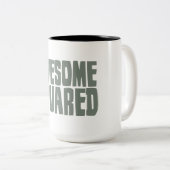 Tasse 2 Couleurs Impressionnant carré (Devant droit)