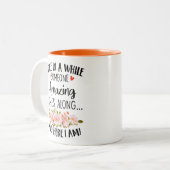 Tasse 2 Couleurs Impressionnant, de temps en temps quelqu'un d'extr (Devant gauche)