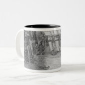 Tasse 2 Couleurs Impressment des marins américains (Devant gauche)