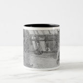 Tasse 2 Couleurs Impressment des marins américains (Centre)