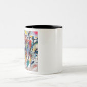 Tasse 2 Couleurs Improvisation de Wassily Kandinsky 28 (Centre)
