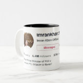 Tasse 2 Couleurs imran khan tiktok (Devant gauche)