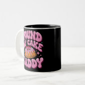 Tasse 2 Couleurs Inappropriate Pound My Cake Daddy Embarrassing  (Devant gauche)