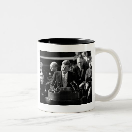 Tasse 2 Couleurs Inauguration de JFK (Droit)