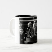 Tasse 2 Couleurs Inauthentification JFK (Devant gauche)