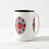 Tasse 2 Couleurs Incects café (Devant droit)