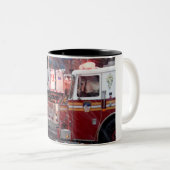 Tasse 2 Couleurs Incendie le 10ème ST (Devant droit)