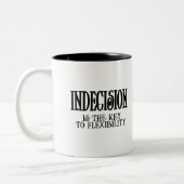 Tasse 2 Couleurs Indécision (Gauche)