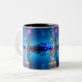 TASSE 2 COULEURS INDÉPENDANCE (Devant gauche)