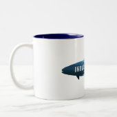 Tasse 2 Couleurs Indian Lake New York Fish (Gauche)