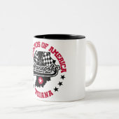 Tasse 2 Couleurs Indianapolis, Indiana (Devant droit)