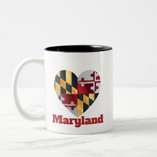 Tasse 2 Couleurs Indicateur cardiaque du Maryland (Gauche)