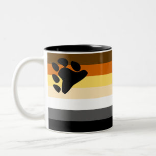Tasse 2 Couleurs Indicateur de la fierté de l'ours