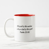 Tasse 2 Couleurs Indicateur HONG KONG personnalisé (Gauche)