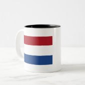 Tasse 2 Couleurs Indicateur Pays-Bas (Devant gauche)