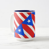 Tasse 2 Couleurs Indicateur Porto Rico (Devant gauche)